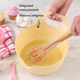 thumbnail image 2 of Way to Celebrate 3QT Mixing Bowl, Yellow, 2 of 8