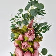 thumbnail image 4 of Kit de flores artificiales Injueey guirnaldas peonía realista decoración de pared 80cm HA084084-02, 4 of 6