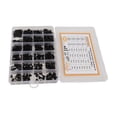 thumbnail image 4 of Screw Nut Washer Assortment, Easy Carrying 884PCS Black Socket Screw Nut Washer Kit  For Communication Products, 4 of 8