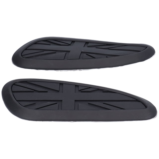 AMONIDA Rubber Fuel Tank Sticker Pad Protector Fit For Bonneville T100 T120/Speed Twin/Street Scrambler,Fuel Tank Sticker,Fuel Tank Side Sticker