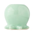 thumbnail image 2 of Cute Animal Shaped Ceramic Small Flower Vase, Light Green Mini Cartoon Animal Plant Pot, Desktop Decor Succulent & Hydroponic Planter, Tiny Cartoon Creature Floral Arrangement Container, 2 of 6