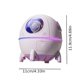 thumbnail image 4 of 1pc 220ML Rechargeable Space Capsule Air Humidifier, USB Ultrasonic Cool Mist Aromatherapy Water Diffuser With Led Light Astronaut, 4 of 5