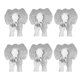 thumbnail image 1 of Pack Of 6 Elephant Pattern Adhesive Wall Hooks, 1 of 1