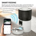 thumbnail image 6 of 5L Automatic Pet Feeder with 200W Camera Timer Quantitative Feeding Remote Control APP Control, 6 of 10