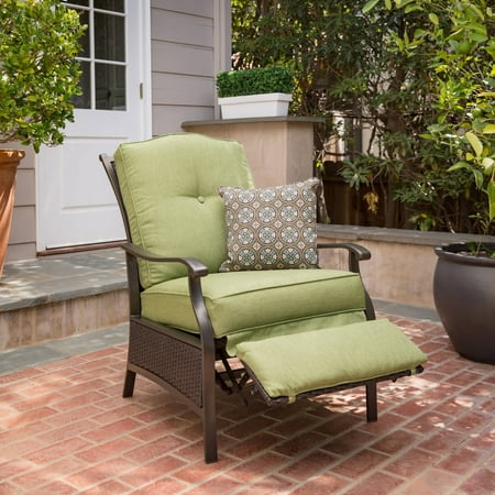 better homes and gardens providence outdoor recliner - walmart