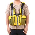 thumbnail image 4 of POINTERTECK Adult Adjustable Life Jacket Vest Multi Pockets Buoyancy Sailing Reflective Design Kayak Canoeing Fishing Jacket Vest, 4 of 6
