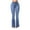 Light Blue, variant on High Waisted Bell Bottom Jeans for Women Retro Bootcut Jeans Stretch Flared Pants S-2XL