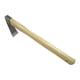 thumbnail image 1 of Herramienta de jardinería japonesa, azada de mano resistente, hoja de acero inoxidable resistente al óxido y la deformación, mango ergonómico de madera para mayor resistencia y eficiencia, 1 of 5