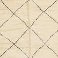 thumbnail image 1 of Ahgly Company Indoor Square Abstract Golden Blonde Gold Solid Area Rugs, 7' Square, 1 of 6