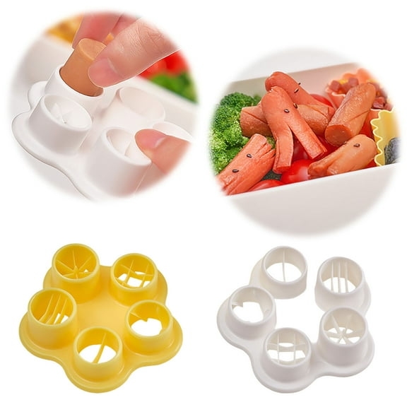 Bakeware 2 Ham Sausage Cutter for Outdoor Barbecue Kitchen Tools | Efficient Non Sausage for Easy Slicing and Cooking