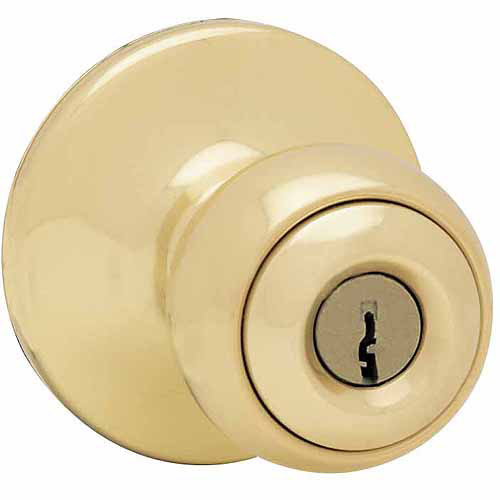 Kwikset 94002831 Polished Brass Polo Entry Knob