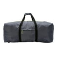 thumbnail image 3 of Protege 32-inch Polyester Flex Backpack Duffel Bag, Grey, 3 of 9