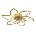 thumbnail image 2 of Electric Fans Modern Ceiling Fan with Lights Remote Control, 3 Light Color 6 Speeds,Gold Color Ceiling Fan Lamp for Kitchen Bedroom,Ceiling Fans, 2 of 7