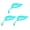 Light Blue, variant on YIFAEUX 3 Pcs Turtle Basking Platform Leaf Shape Bearded Dragon Basking Platform with Suction Cups Tree Frog Tank Accessories for Leopard Gecko Tank Decor