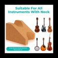 thumbnail image 4 of Reposacabezas de Corcho para Guitarra, Almohada de Soporte para el Cuello de Guitarra, Accesorios de Guitarra para ReparacióN, Mantenimiento y Limpieza, 4 of 8
