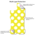 thumbnail image 4 of DistinctInk Custom SKIN / DECAL compatible with OtterBox Commuter for iPhone 11 (6.1" Screen) - White & Yellow Polka Dots, 4 of 5