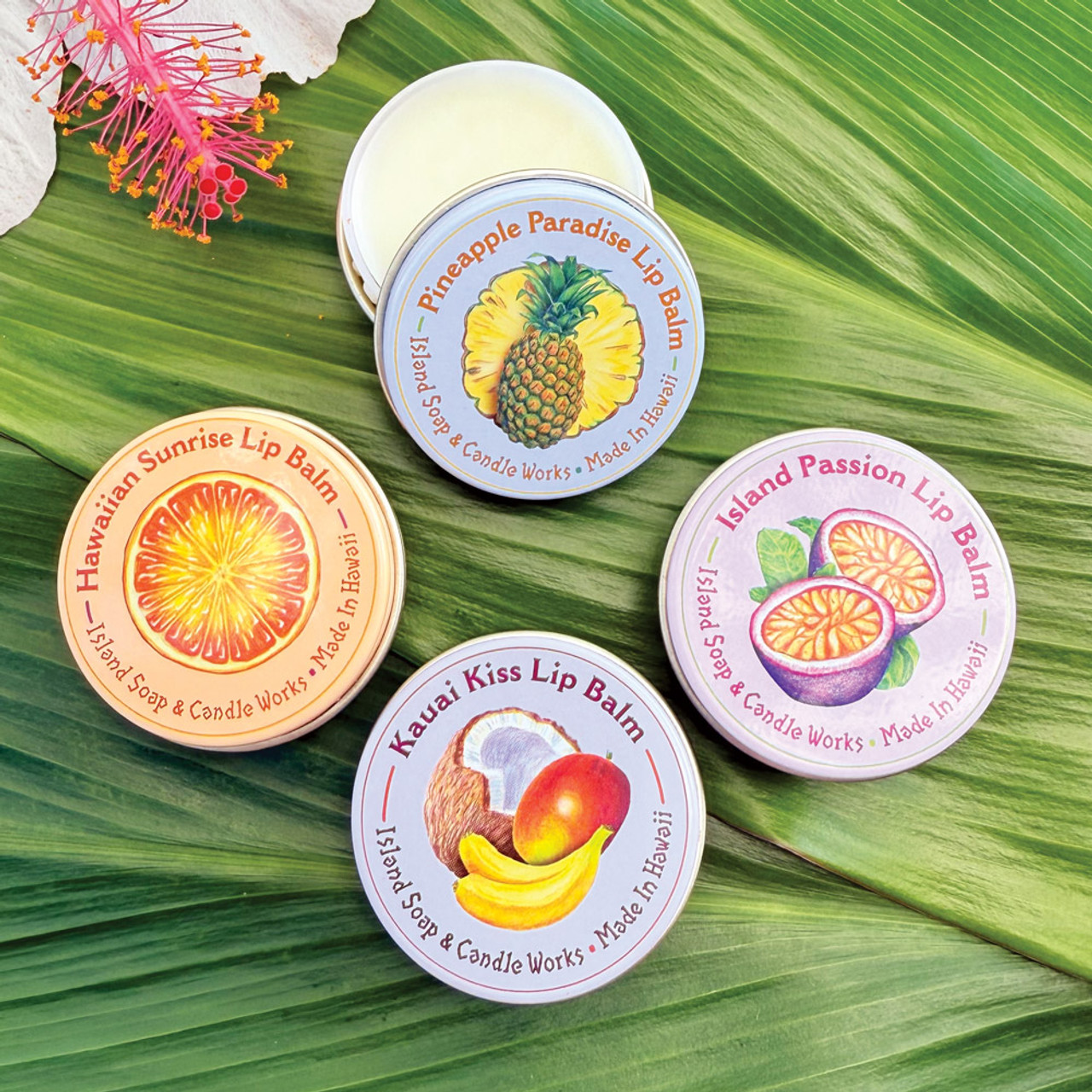 Island Soap Kauai Kiss Lip Balm Tin
