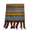 thumbnail image 2 of qolati Winter Scarf for Women Cold Weather Shawl Wool BlendsFeel Tassel Plaid Large Oversized Long Scarves Wraps 86.61"x16.54", 2 of 3