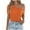Orange, variant on UYISJ Women's Off One Shoulder Knit Sweater Summer Short Sleeve Crop Tops Casual Stretch Knit Sweater Trendy Going Out Tops L