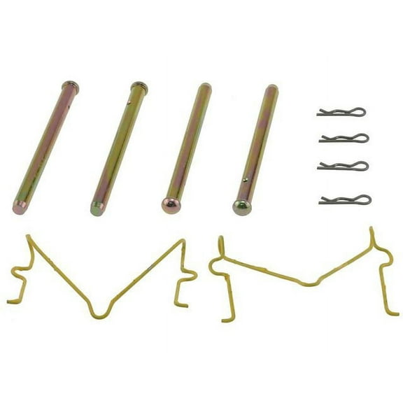 Front Brake Hardware Kit - Compatible with 1991 - 2003 Ford Escort 1992 1993 1994 1995 1996 1997 1998 1999 2000 2001 2002