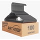 thumbnail image 1 of Ganchos Polipropileno pack 40 antideslizantes playeras Modelo Negro, 1 of 4