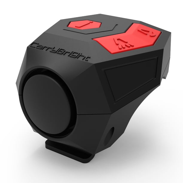 Timbre electrónico bocina antirrobo Timbre dispositivo antirrobo batería de litio carga USB gran volumen bicicleta scooter eléctrico
