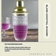 thumbnail image 4 of Juego de coctelera de vidrio de 13 oz - Coctelera de vidrio para cócteles, cocteleras y cocteleras doradas, 4 of 4