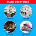 thumbnail image 5 of 30-33 Gallon Clear Trash Bags Heavy Duty Large Plastic Bags, Great for Recycling 30 Gallon - 32 Gallon - 35 Gallon. Clear Large Trash Bags, 5 of 6