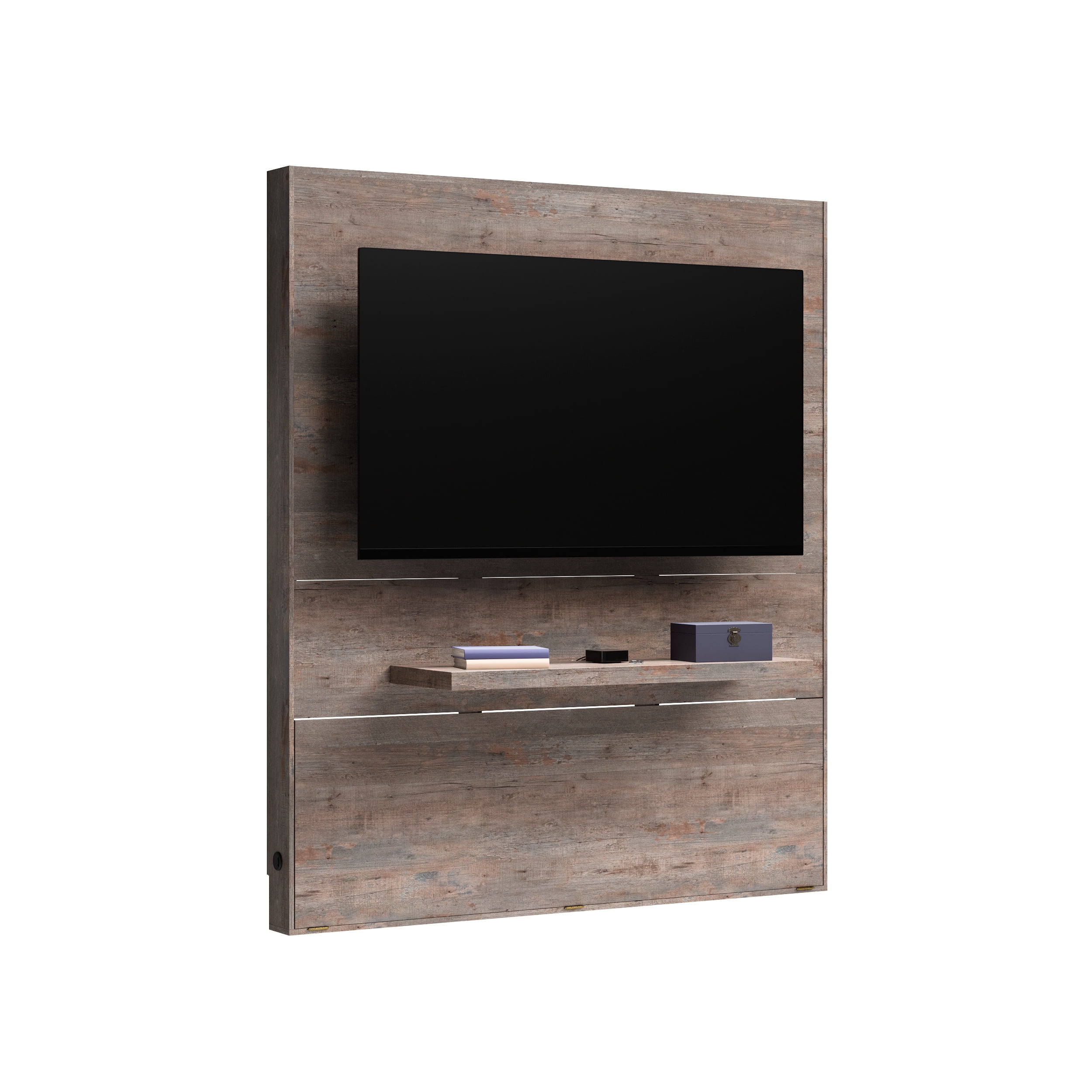 Sauder steel sale river tv stand