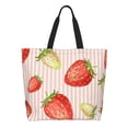 thumbnail image 1 of Easygdp Strawberries Bolsas Tote para Mujer, Bolsos de Hombro para Viaje, Bolsos de Mano de Gran Capacidad para Compras y Trabajo, 1 of 8