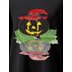 thumbnail image 3 of TRKIYQC mujer moda Halloween polar sudadera esqueleto calabaza murciélago Luna Castillo fantasma estampado cuello redondo manga larga jerséis Tops TRKIYQC moda, 3 of 5