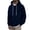 H150 Navy, variant on SJLDQY Hoodies for Men Casual Leopard Graphic Hooded Sweatshirts Long Sleeve Loose Fit Hoodie Fall Winter Soft Pullover Tops with Drawstring