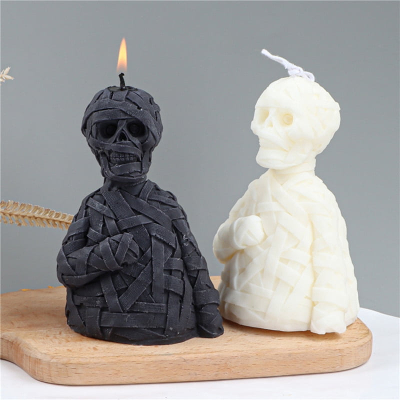 3D Bandage for Head Silicone Mold Candle Plaster Handmade Mould