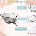 thumbnail image 3 of 2 PCS Multi-Functional Drain Basket FruitVegetable Washing Kitchen Sink Drain DrainageKitchen Sink Strainer, 3 of 5