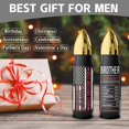 thumbnail image 5 of Gift for Brother, Best Brother Mug 17oz/500ml, Stainless Steel Tumbler with Handle, Bullet Cup, Birthday Gift for Brother, Christmas Gift, Tumbler for Brother, 5 of 5