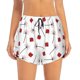 thumbnail image 2 of Balery Ladybug With Dandelion Pantalones cortos deportivos para mujer con forro y dos bolsillos, elásticos, para entrenamiento, gimnasio, yoga-XX-Large, 2 of 7