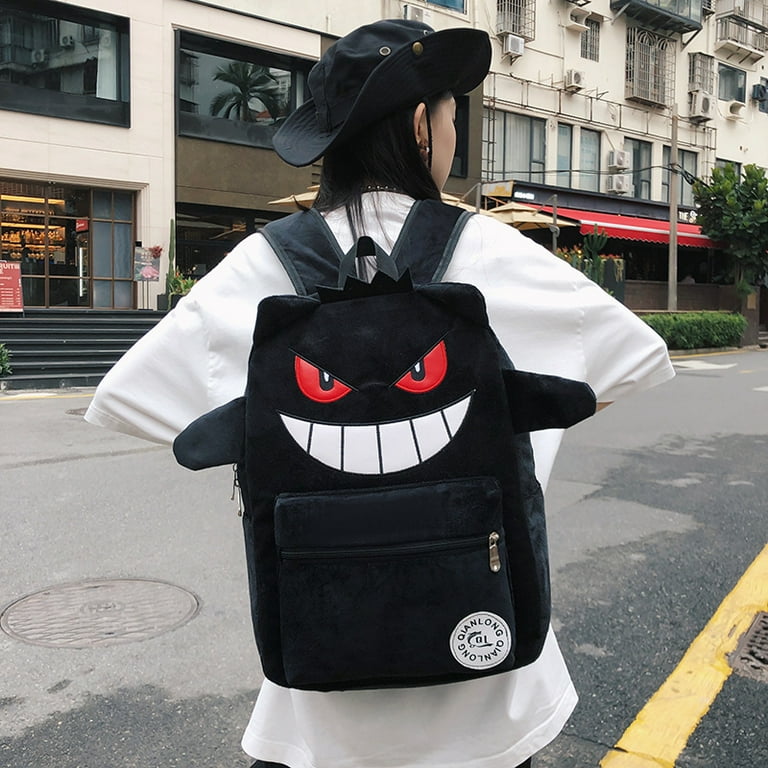 Pokemon Backpacks for Kids Cartoon Lightweight Durable Bookbag Casual Daypacks Travel Bag for Boys Girls