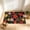 Black, variant on Front Door Mat Outdoor,Welcome Mat,Spring Floral Door Mat Colorful Flowers Doormat Outdoor Entrance, Non Slip Welcome Door Mat Indoor Rubber Entryway Rugs for Front Door(Black A 24*16in)