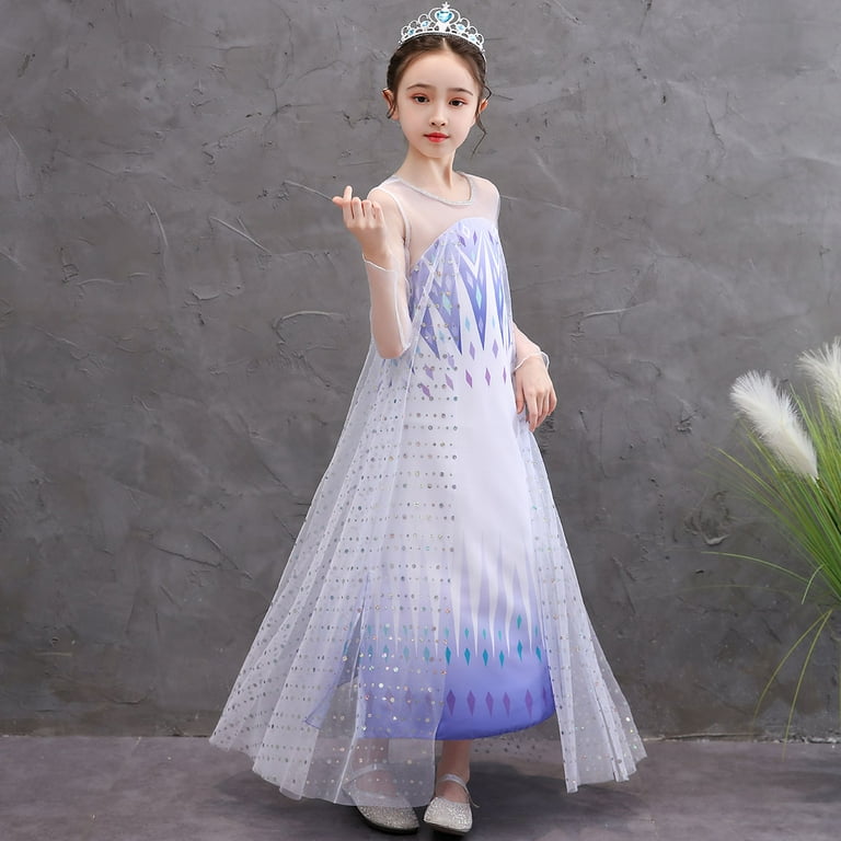 Girls Princess Dress Up Costumes Halloween Fancy Dress - Walmart.com