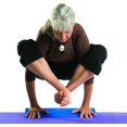 thumbnail image 2 of HUGFEGWE Foam Stress Wedge | Slant Board, Incline Wedge - Improve Lower Leg Strength, Stability, Incline Wedge, Knee Pad, Back Support, Footrest Cushion, 19.7 Inch CJ25311-10488, 2 of 9