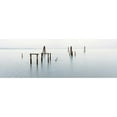 thumbnail image 3 of Blaustein, Alan 14x7 Black Modern Framed Museum Art Print Titled - Antique Pier - 134, 3 of 5