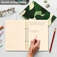 thumbnail image 4 of FORMRS 1-Subject Spiral Notebook 8" x 5" College Ruled 60 Refillable Sheet A5 Hard Cover, 2 Pack, Black Abstract, 4 of 7
