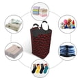 thumbnail image 5 of Lsque Red Skulls 4 Laundry Basket, Laundry Hamper, Dirty Clothes Hamper for Laundry, Collapsible, Waterproof Laundry Baskets with Aluminum Handles for Laundry, Dorm, Family, 5 of 6
