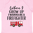 thumbnail image 4 of Inktastic Future Firefighter Kids Fireman Boys Baby Bodysuit, 4 of 5