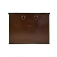 thumbnail image 5 of Benjara Spacious Envelope Shaped Wall Mount Iron Mail Box, Copper Finish, 5 of 5