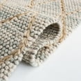 thumbnail image 5 of SAFAVIEH Natura Glenn Diamond Runner Rug, Teal/Natural, 2'3" x 8', 5 of 8