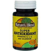 Nature's Blend Super Antioxidant Aces 60 Softgels | Vitamin Supplements | Natural Vitamins | Energy Renew | Vitamins A, C and E Plus Selenium | Energy Multivitamin | Balance of Nature Vitamins