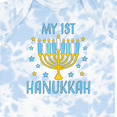 thumbnail image 4 of Inktastic My 1st Hanukkah with Menorah and Stars Boys or Girls Baby Bodysuit, 4 of 5