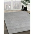 thumbnail image 3 of Ahgly Company Machine Washable Indoor Rectangle Industrial Modern Gunmetal Gray Area Rugs, 3' x 5', 3 of 7