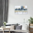 thumbnail image 3 of Abstract art"Golden Horizon Forest" oil painting prints Wall Art for living room, bedroom, Bar - Wrapped Canvas Prints, 3 of 5